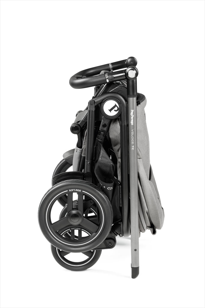 Duo Cochecito Veloce Belvedere con Soporte para Capazo de Peg Perego