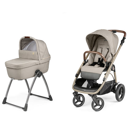 Duo Cochecito Veloce Belvedere con Soporte para Capazo de Peg Perego