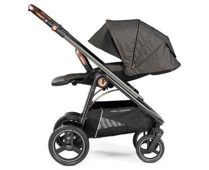 Duo Cochecito Veloce Belvedere con Soporte para Capazo de Peg Perego