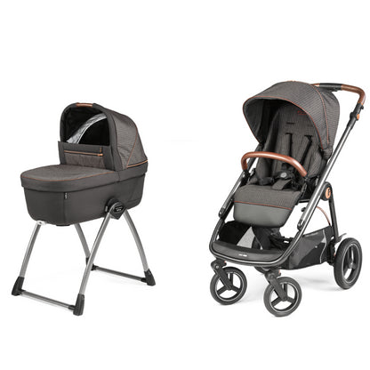 Duo Cochecito Veloce Belvedere con Soporte para Capazo de Peg Perego