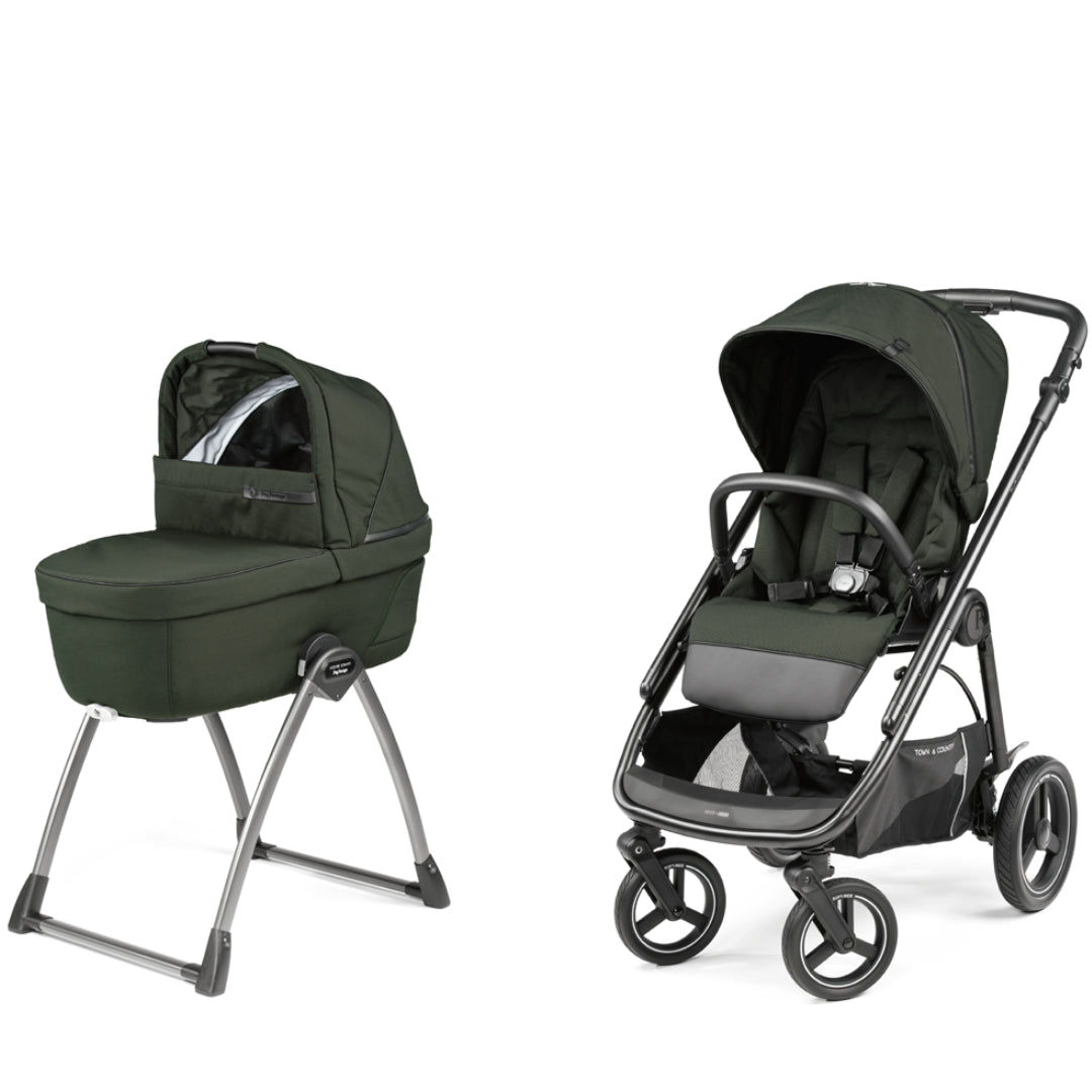 Duo Cochecito Veloce Belvedere con Soporte para Capazo de Peg Perego