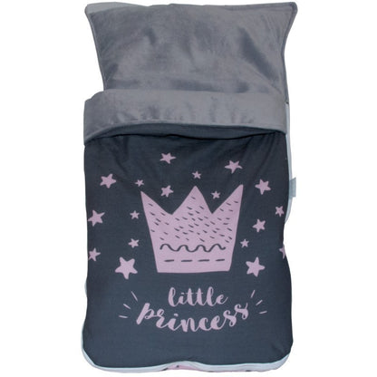 Saco para capazo entretiempo Little Crown de Pekebaby