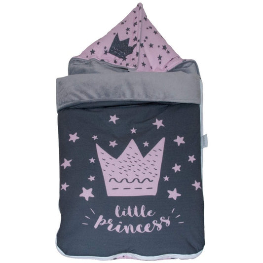 Saco para capazo entretiempo Little Crown de Pekebaby