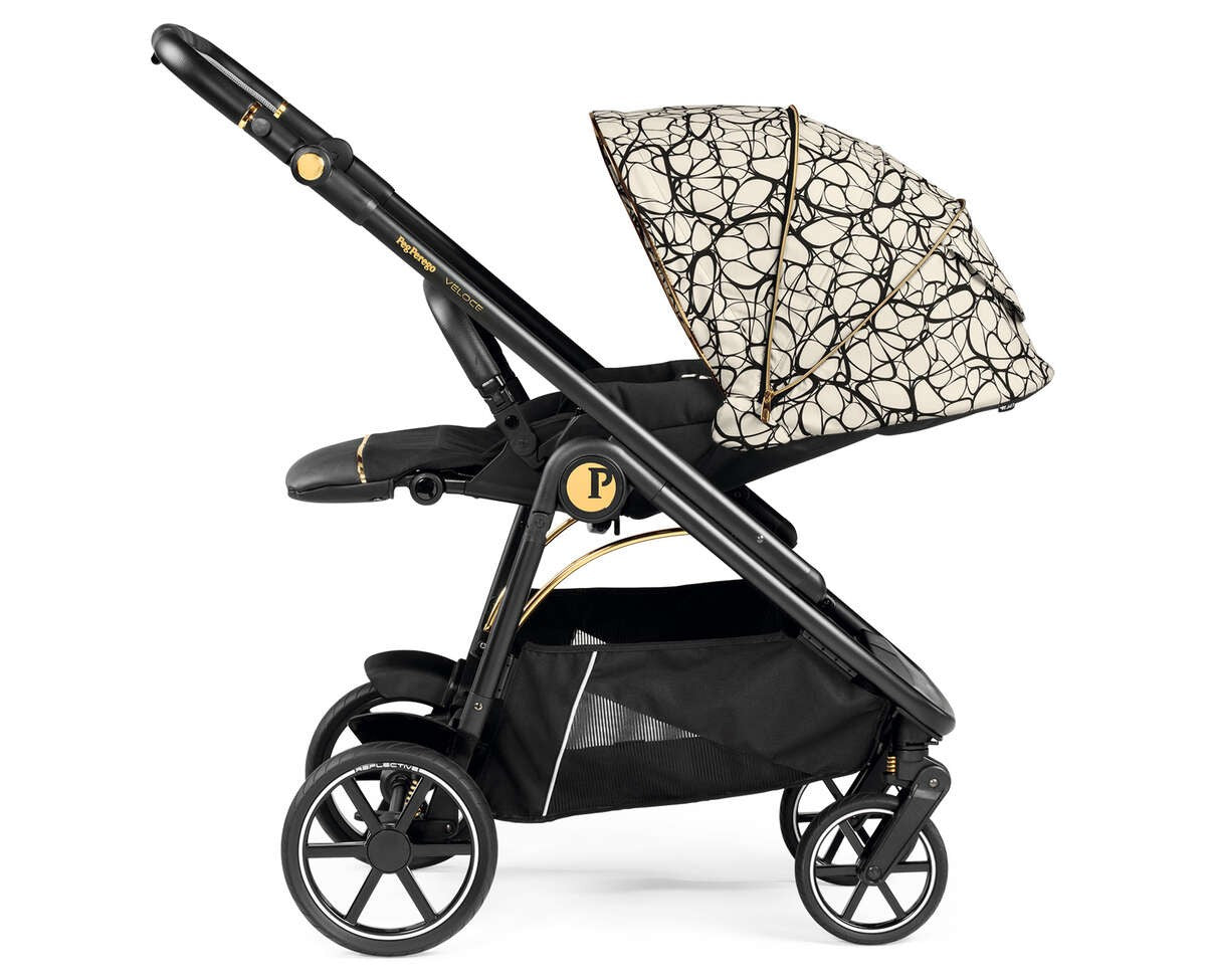 Duo Cochecito Veloce Belvedere con Soporte para Capazo de Peg Perego