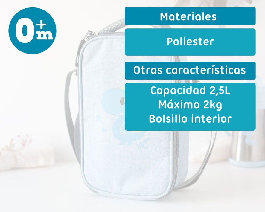 Nevera térmica dino de Kiokids
