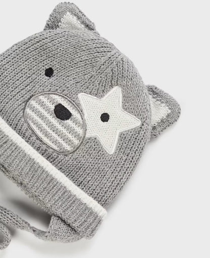 Set gorro y manoplas Better Cotton Osito 9667 Mayoral