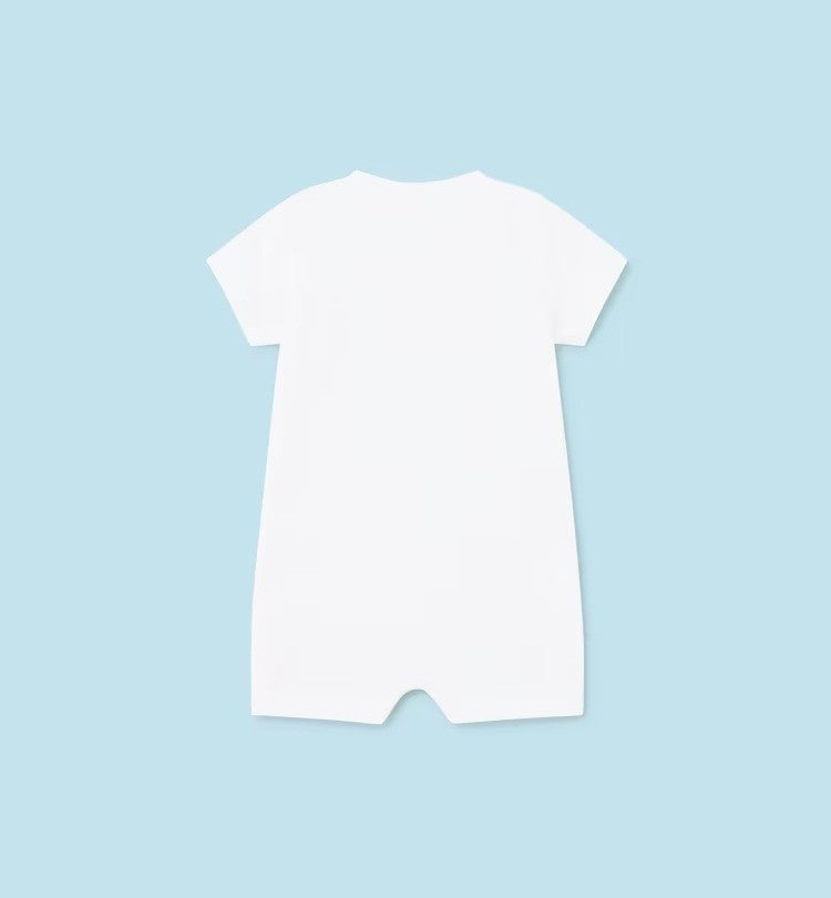 Pijama Manga Corta Peces Blanco 1728 de Mayoral