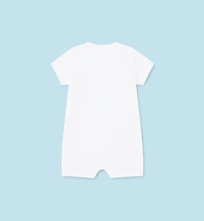 Pijama Manga Corta Peces Blanco 1728 de Mayoral