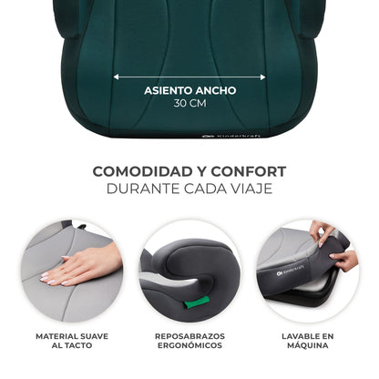 Kinderkraft I-BOOST Silla de auto I-Size 135-150cm asiento elevador de 9 a 12 años