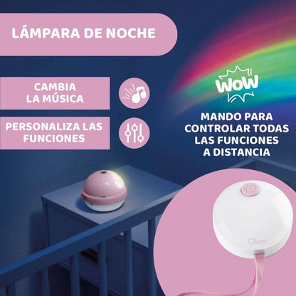 Carrusel Musical con Proyector Arcoíris de Chicco