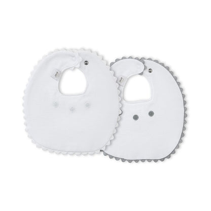 Pack 2 Baberos 3 Puntos de Interbaby