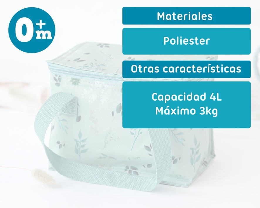 Nevera Térmica Bebé Flores de Kiokids