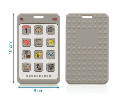 Mordedor Silicona Con Forma De Teléfono de Kiokids