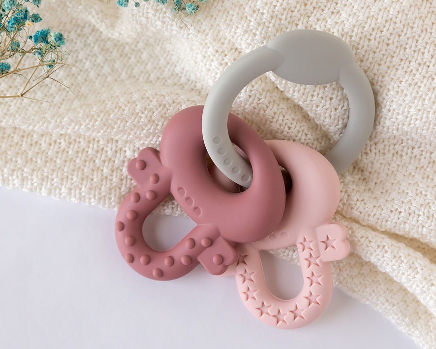 Mordedor Llaves de Silicona Kiokids