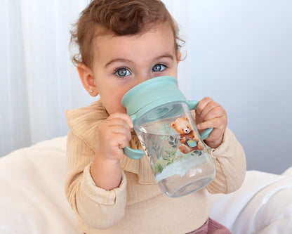 Taza de entrenamiento 330ml Oso Sage de Kiokids