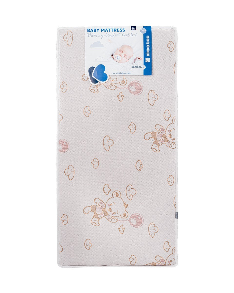 Colchón Memory Comfort Cool gel 60x120 Bear de Kikkaboo