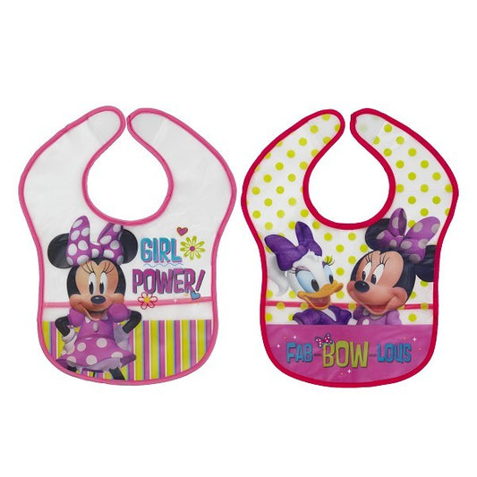 Pack 2 Baberos Minnie de Disney