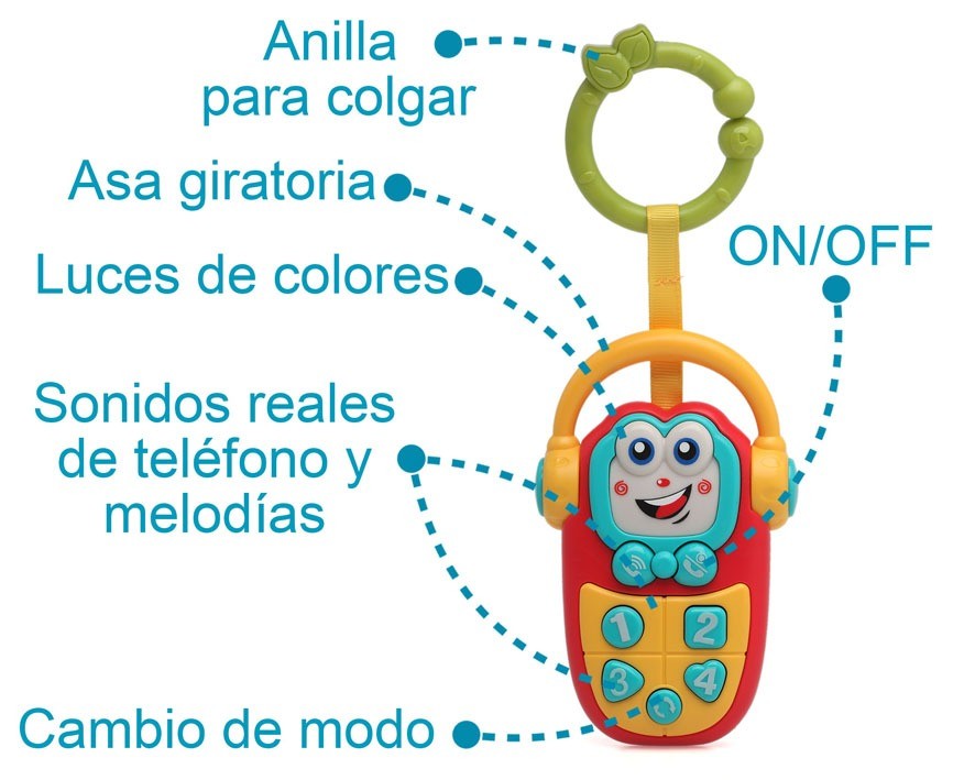 Mi Primer Teléfono Musical de Kiokids