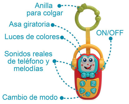 Mi Primer Teléfono Musical de Kiokids