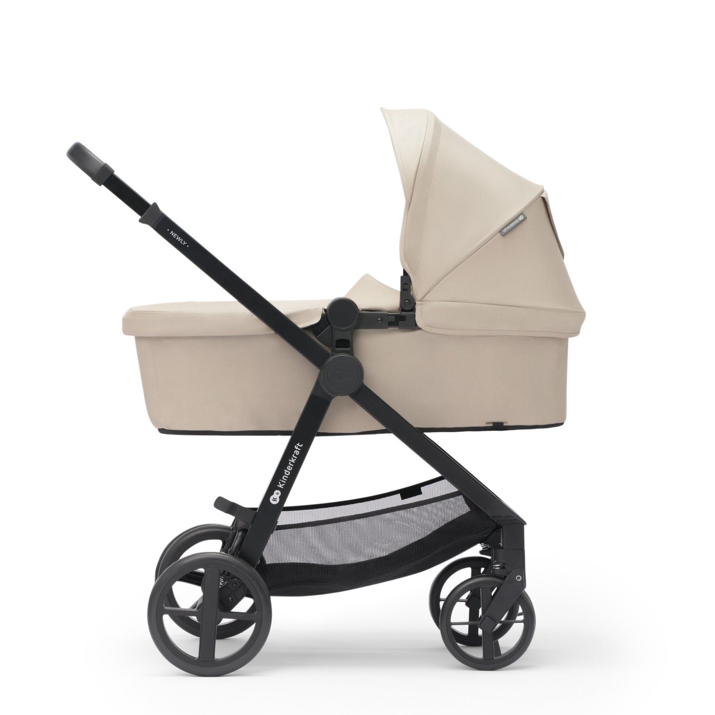 Kinderkraft NEWLY Carrito bebe 3 en 1, I-Size, Silla De Paseo, Ligera, Cochecito 3 Piezas, Plegable, hasta 22 kg