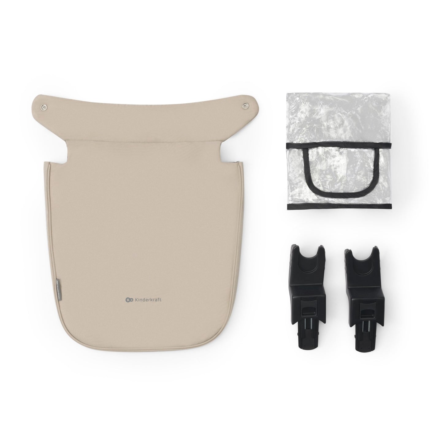 Kinderkraft NEWLY Carrito bebe 3 en 1, I-Size, Silla De Paseo, Ligera, Cochecito 3 Piezas, Plegable, hasta 22 kg