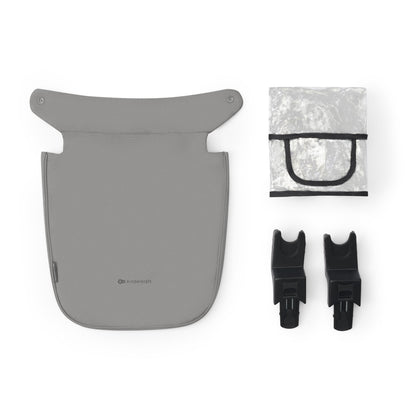 Kinderkraft NEWLY Carrito bebe 3 en 1, I-Size, Silla De Paseo, Ligera, Cochecito 3 Piezas, Plegable, hasta 22 kg