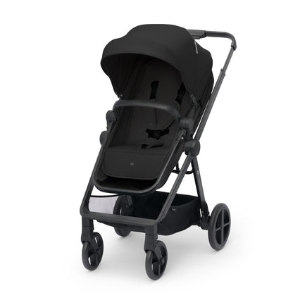 Kinderkraft - Carrito bebe NEWLY 4 en 1 con Mink Pro I-Size y Base Isofix, Ligera 3 Piezas hasta 22 kg