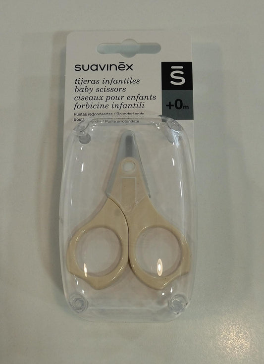 Tijeras para bebés redondeada de Suavinex