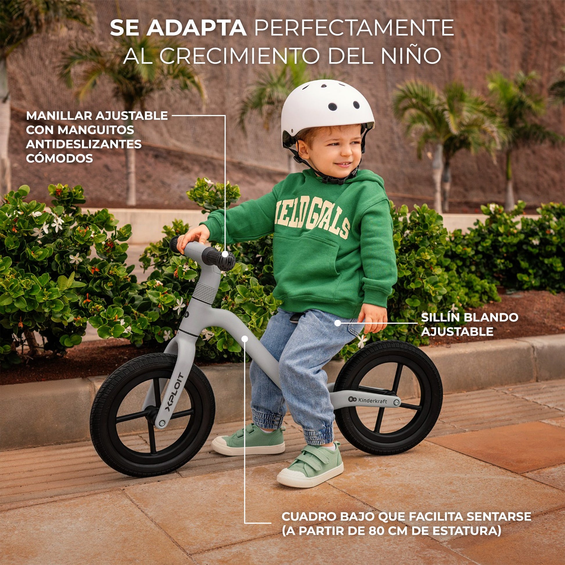 bicicleta sin pedales 1 año Bicicleta sin pedales XPLOIT de Kinderkraft – Babymania