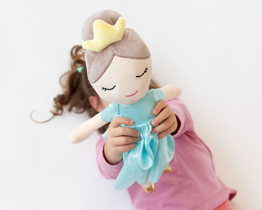 Peluche Princesa 40cm de Kiokids