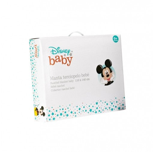 Manta Bebé Terciopelo para Cuna de Disney