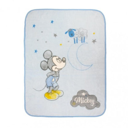 Manta Bebé Terciopelo para Cuna de Disney