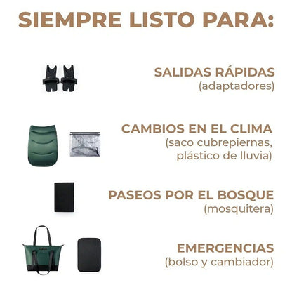 Duo Cochecito Prime 2 de Kinderkraft