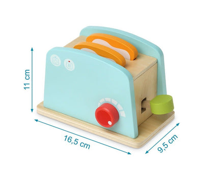 Juguete Tostadora en Madera de Kiokids