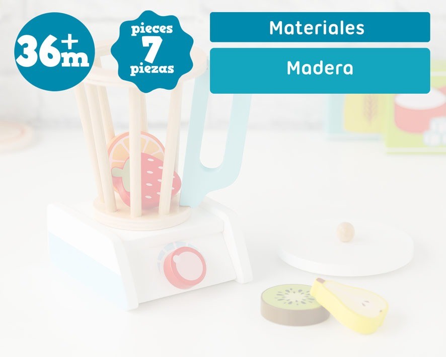 Juguete Batidora en Madera de Kiokids