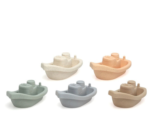 Set Juguete Baño Barquitos 12cm de Kiokids