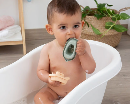 Set Juguete Baño Barquitos 12cm de Kiokids
