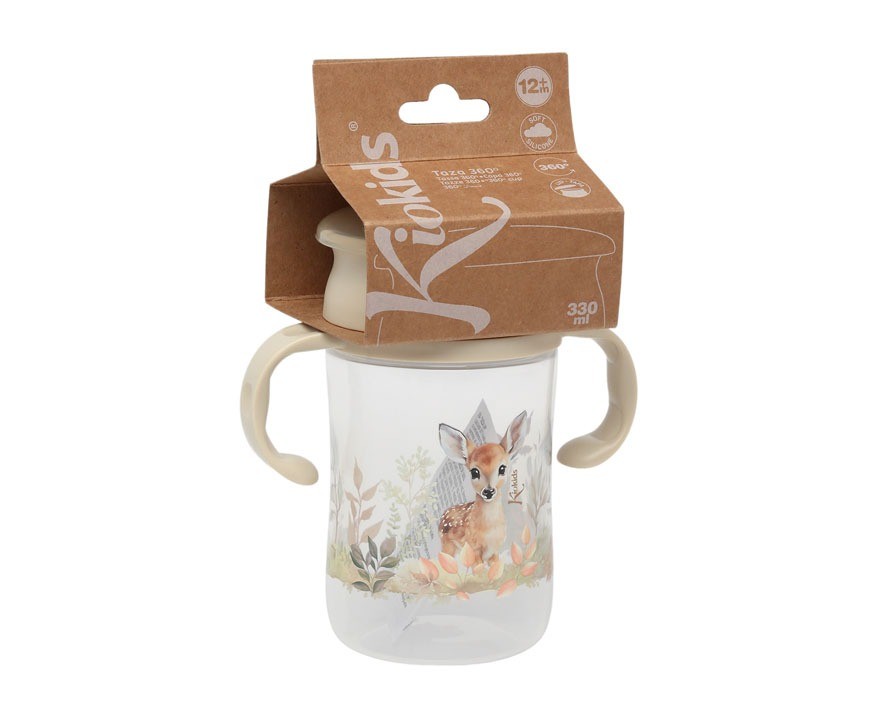 Copo de treinamento Kiokids Deer 330ml