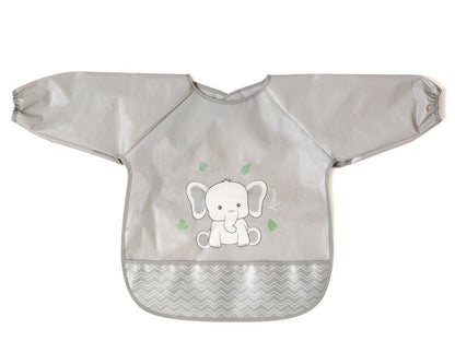 Babero impermeable con mangas Elefante de Kiokids