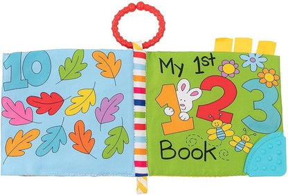 Livro de pano educativo Kikkaboo com mordedor