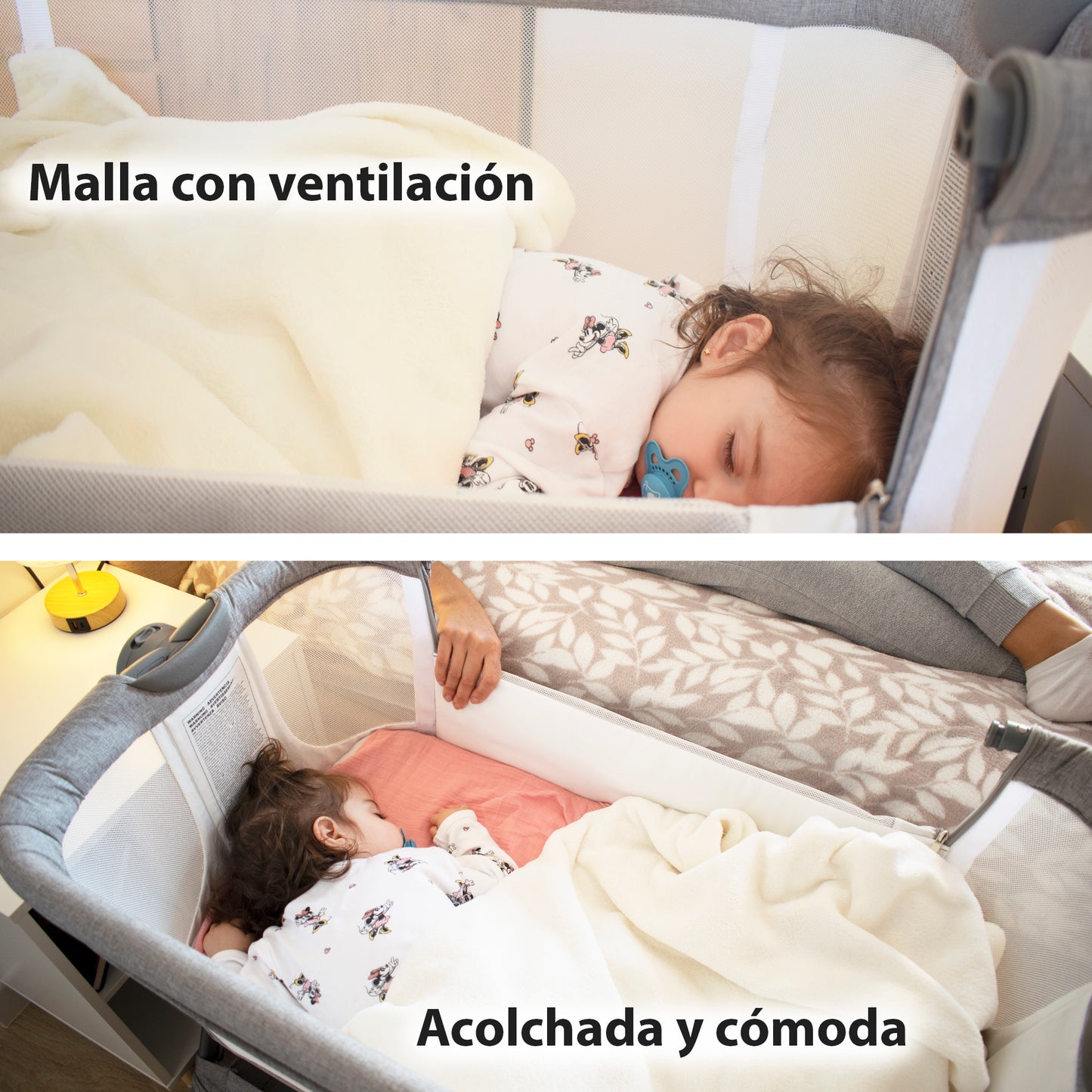 Minicuna Colecho Plegable Comfortly de Twinly