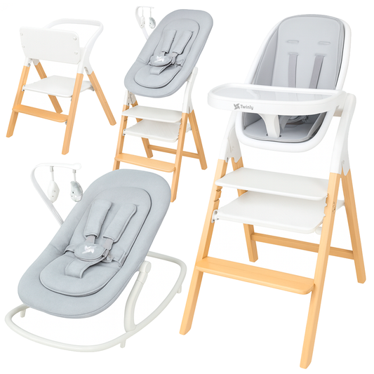 Trona Evolutiva Multifunción 5 en 1 Alaia de Twinly