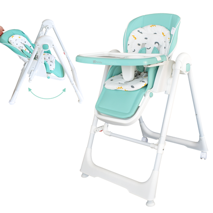 Trona Evolutiva bebé 3 en 1 Hamaca columpio y balancín Movity de Twinly