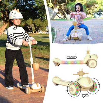 Scooter evolutiva DINLY 3 em 1 com capacete da Twinly 