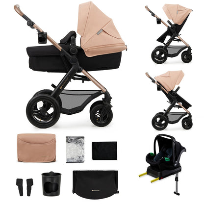 Cochecito Convertible 4 en 1 MOOV 2 AIR de Kinderkraft