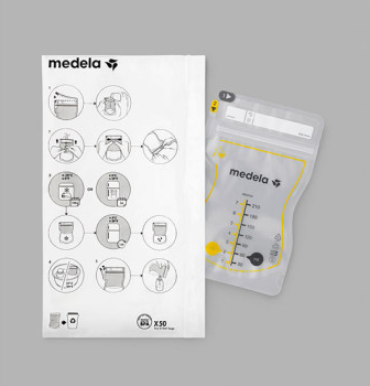 Bolsas de almacenamiento de leche materna Medela