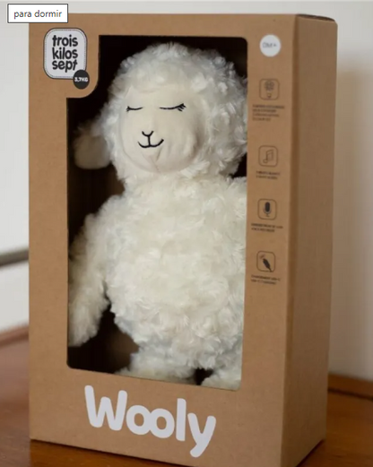 3KG7 Peluche WOOLY Luminoso de ruido blanco TopToy