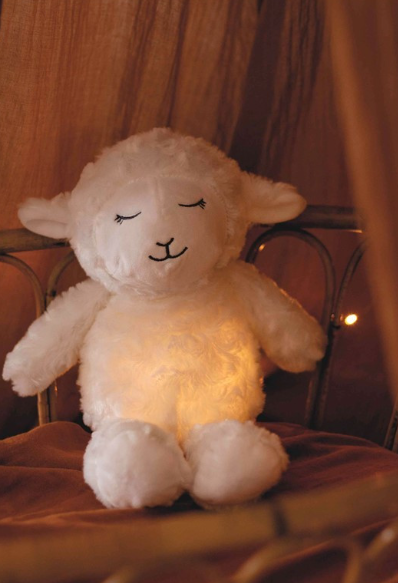 3KG7 Peluche WOOLY Luminoso de ruido blanco TopToy