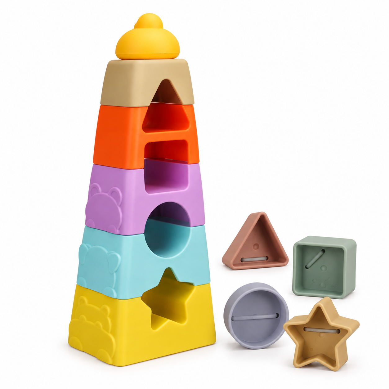 Torre de Aprendizaje Construcción y Encaje de Twinly