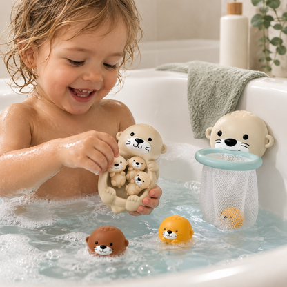 Set de Juego para el Baño de Nutrias – 5 Piezas de Twinly